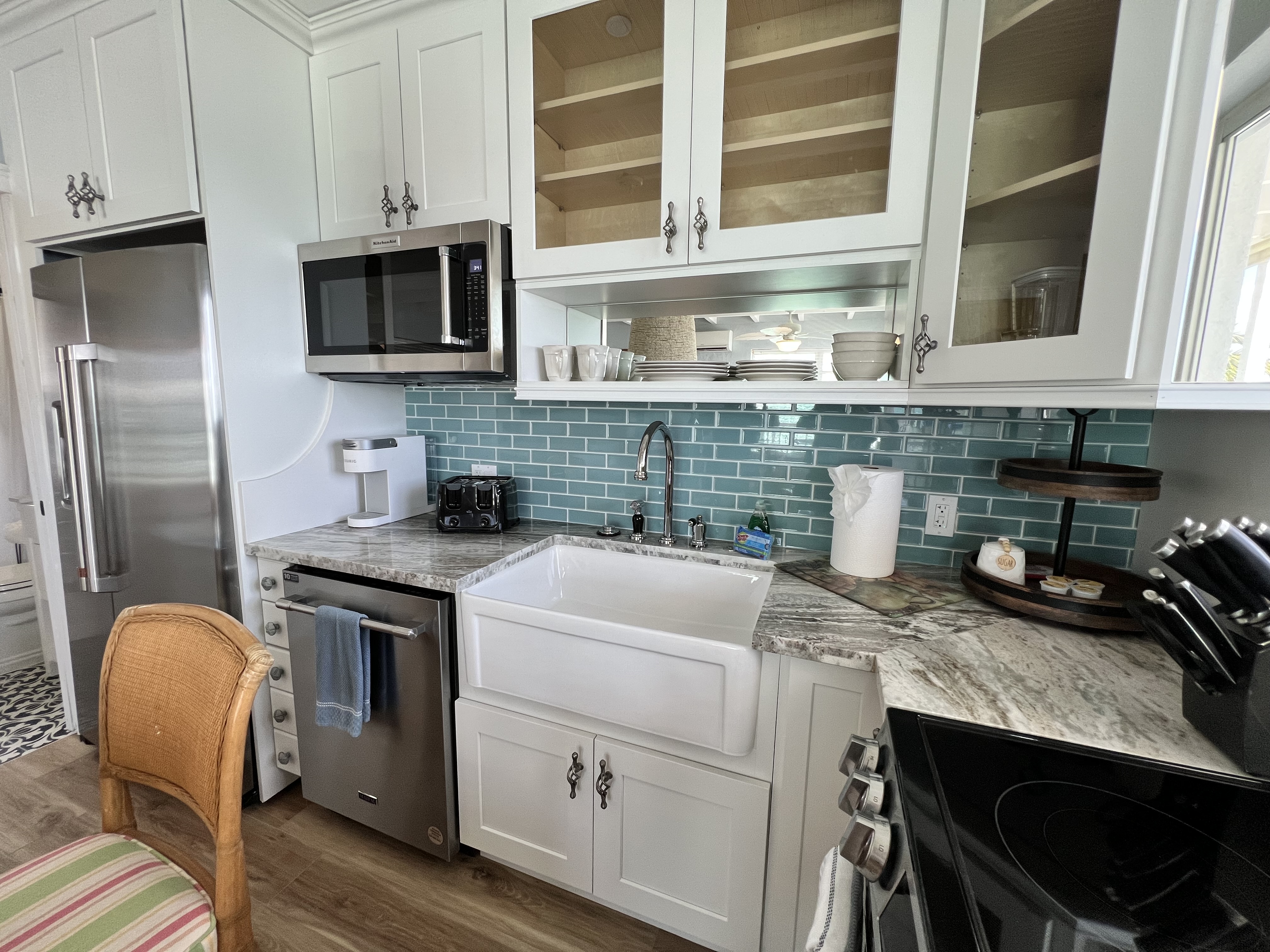 Modern kitchen appliances