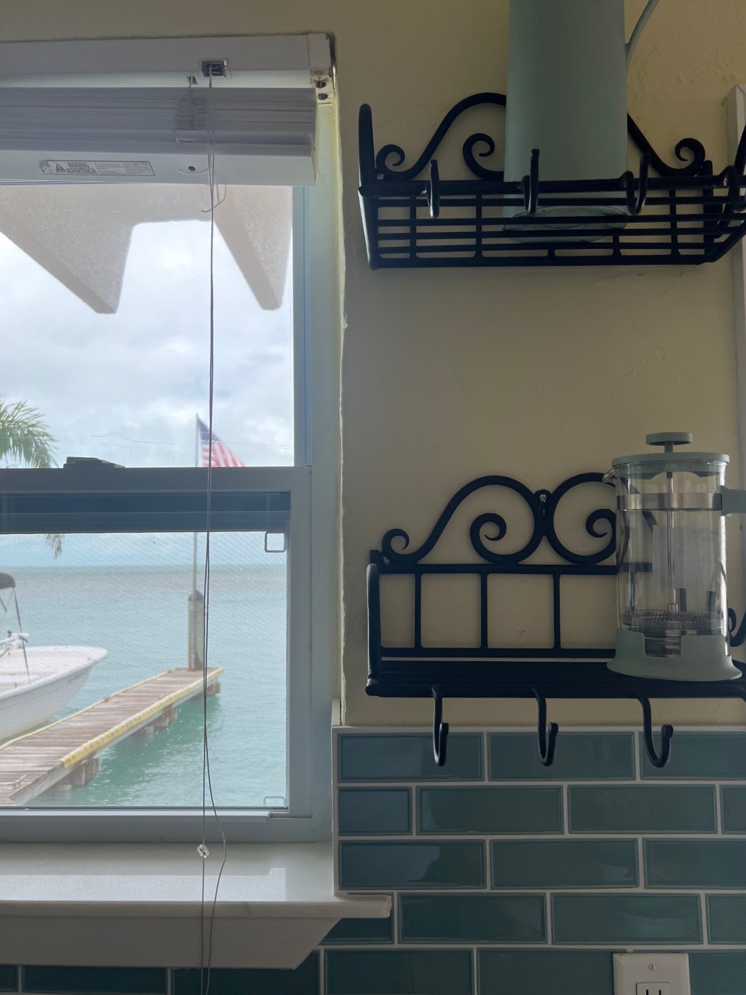 View from kitchen window